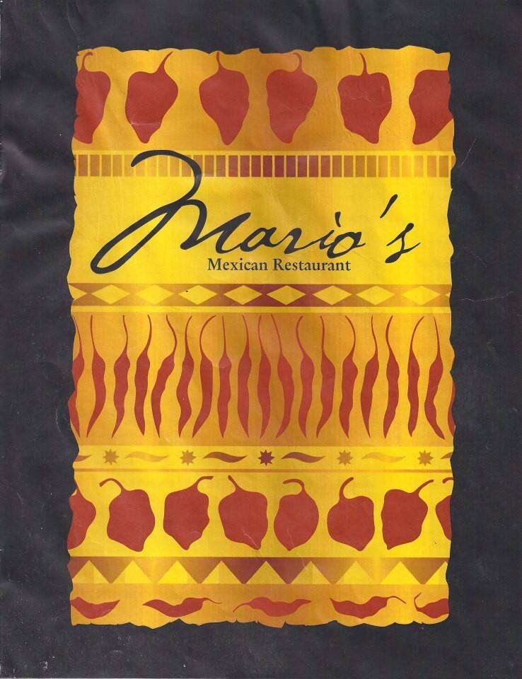 Mario's Mexican Restaurant Menu Urbanspoon/Zomato
