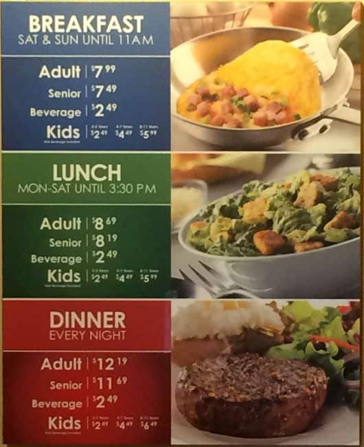 HomeTown Buffet Menu, Menu for HomeTown Buffet, San ...