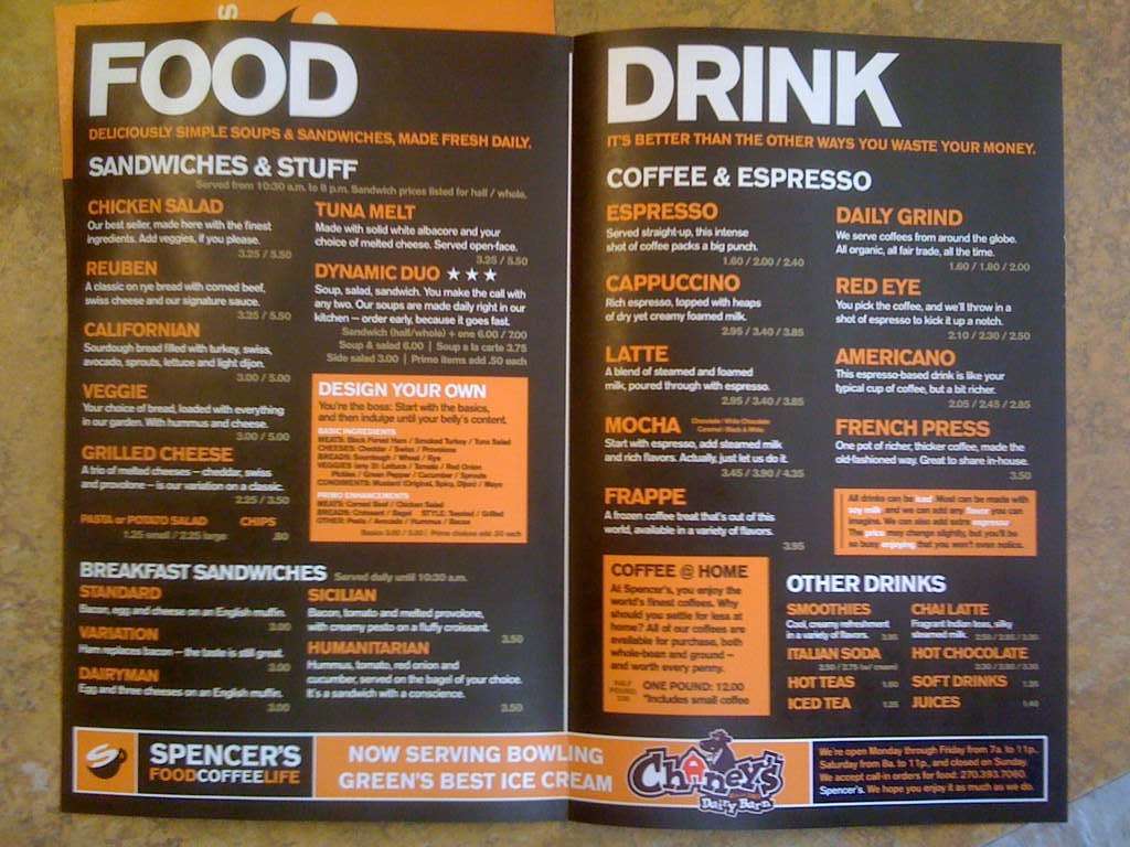 expo bowl cafe menu