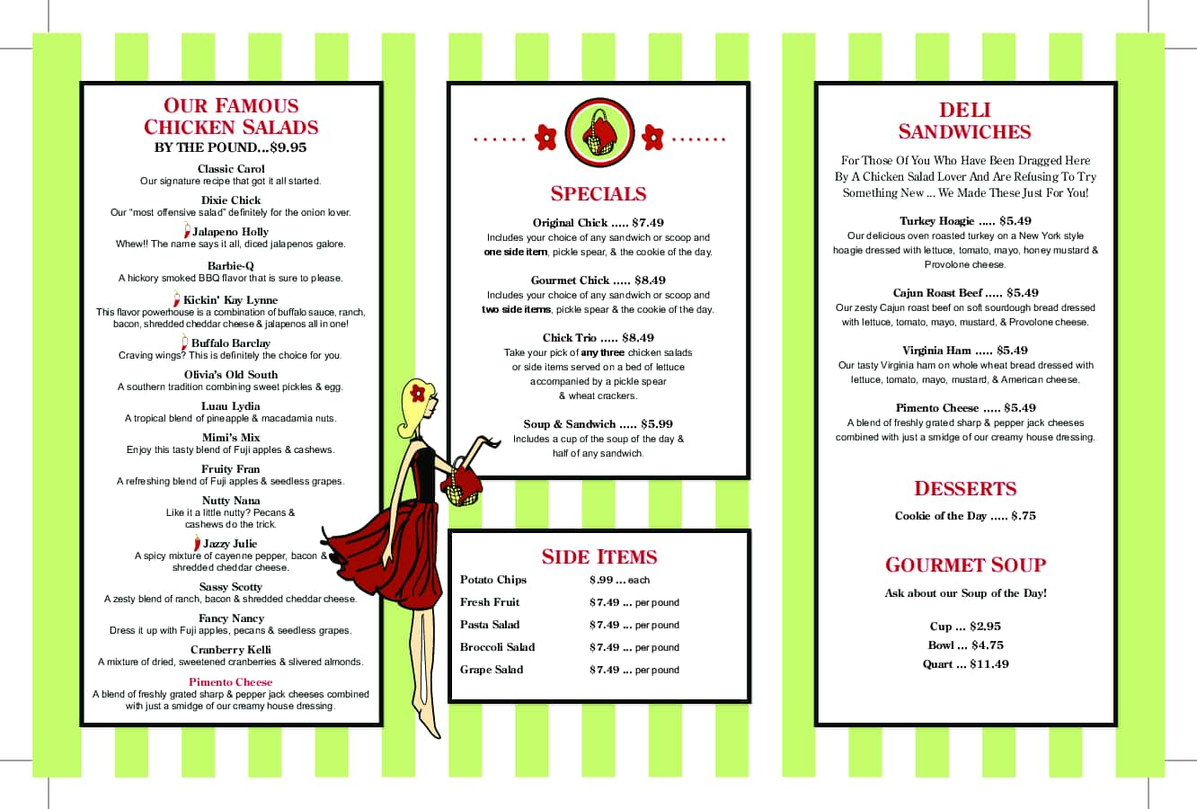 Chicken Salad Chick Menu Menu For Chicken Salad Chick Panama pertaining to The Most Elegant and Lovely chicken salad chick menu with regard to Your property