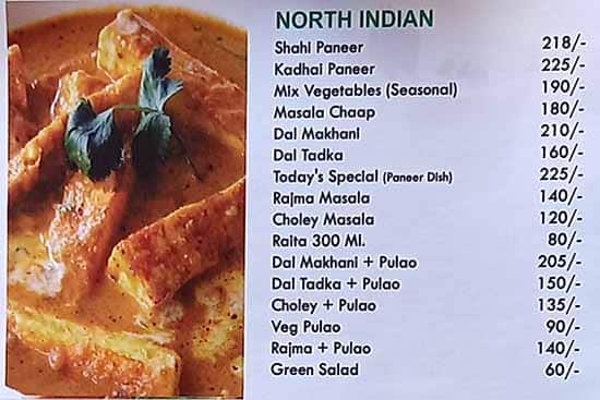 Madan Sweets & Restaurant in Ghaziabad menu