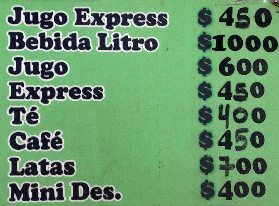 El comilon menu