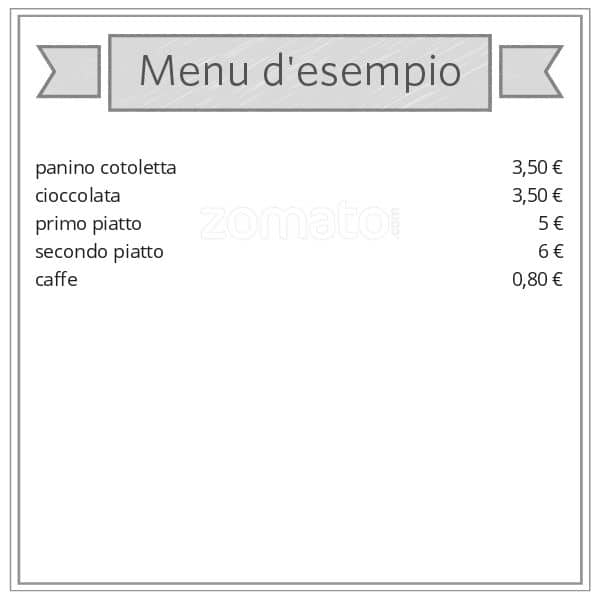 Menu di L'Appuntamento 
