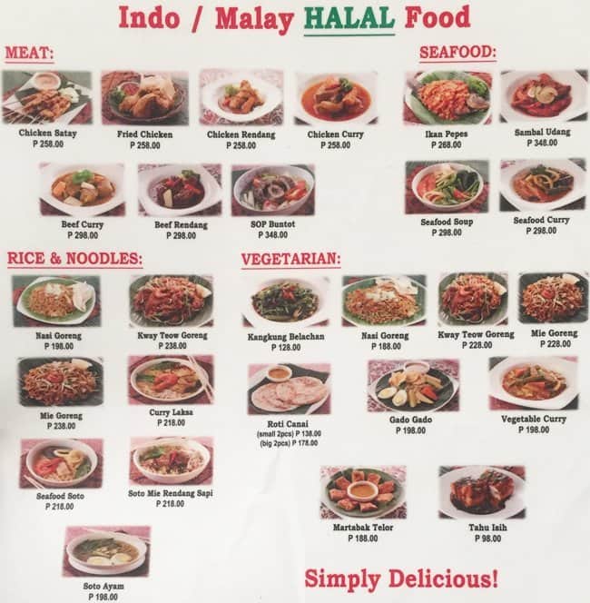 Martabak Menu, Menu for Martabak, Mall of Asia Complex (MOA), Pasay City Zomato Philippines