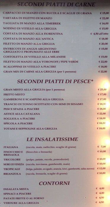 Menu di Timebrek 