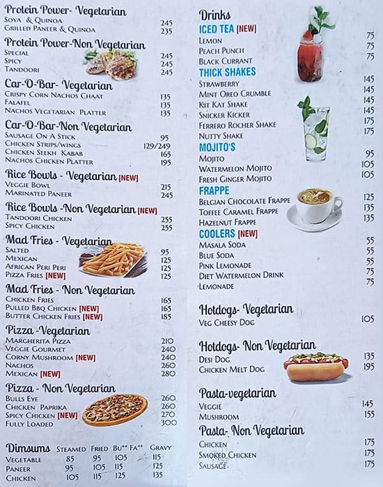 London Grill Co. menu