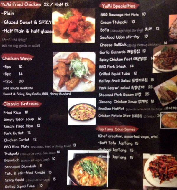 Ka Yumi Diner Menu, Menu for Ka Yumi Diner, Fremont, Fremont