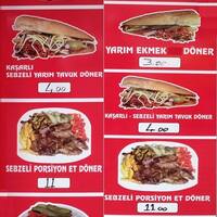 Meshur Sebzeli Bodrum Doneri Menu