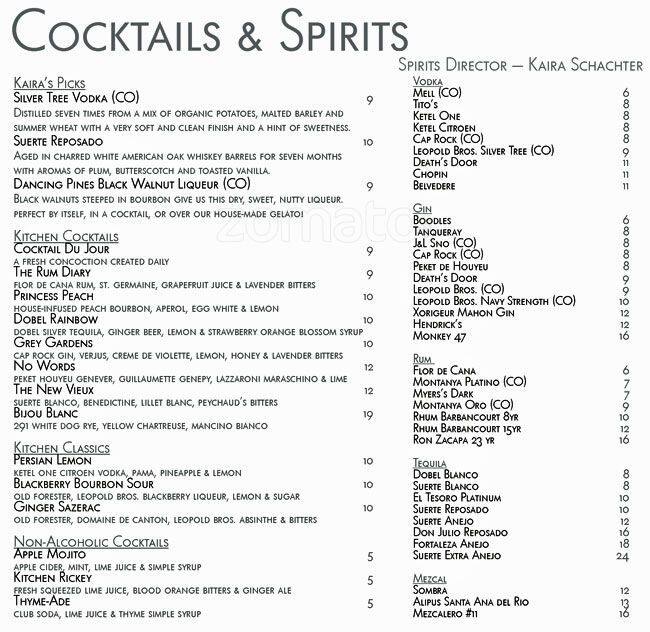 The Kitchen Upstairs Menu Menu For The Kitchen Upstairs Boulder