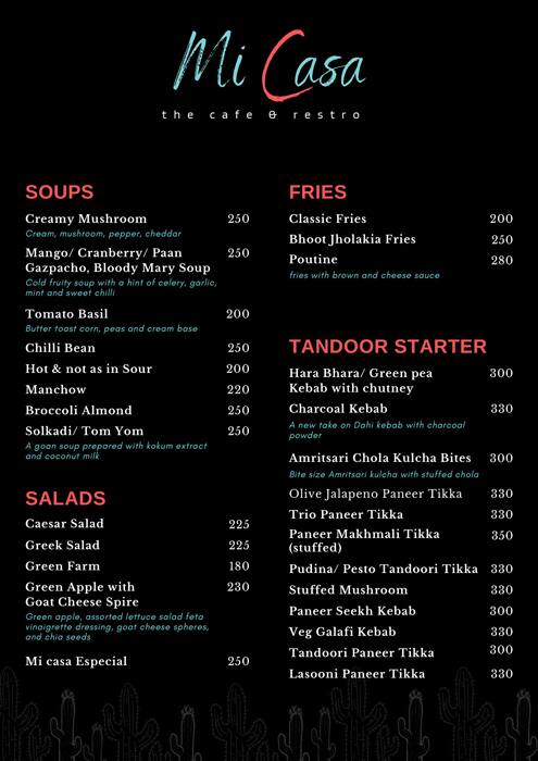 Mi Casa Cafe Restro Thaltej Ahmedabad