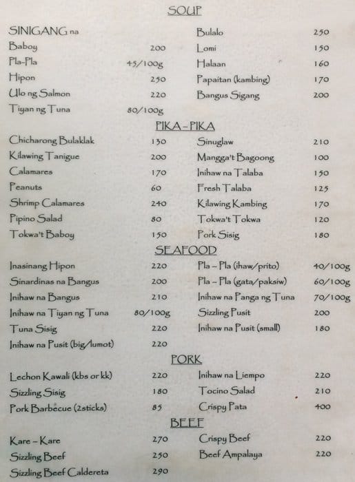 Cendong's Menu, Menu for Cendong's, FTI, Taguig City - Zomato Philippines