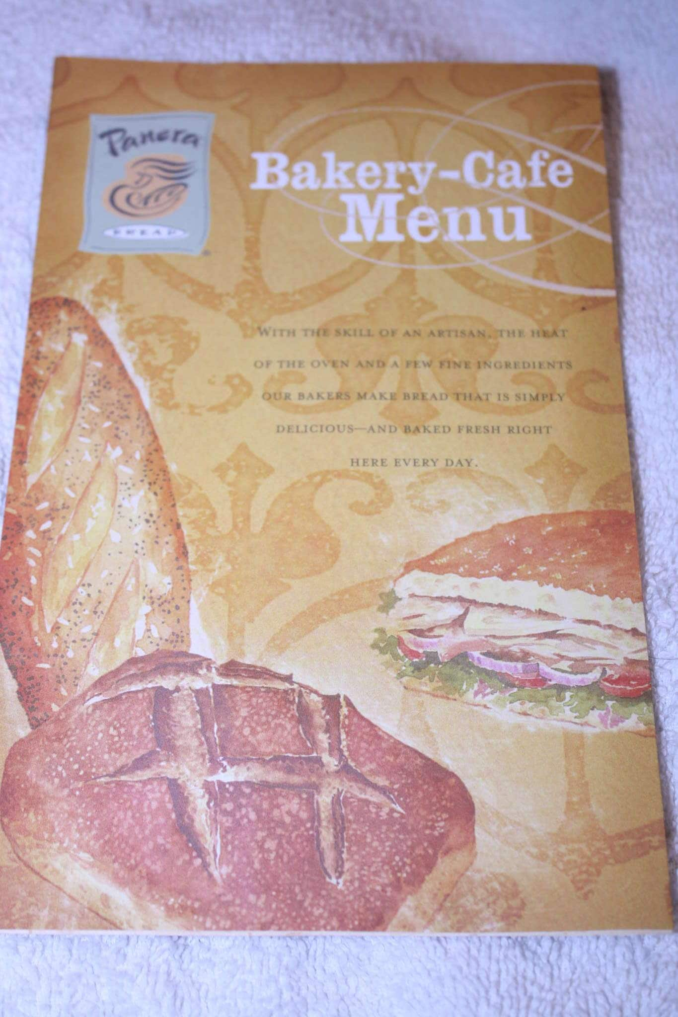 Panera Bread Menu Menu For Panera Bread Carrollwood Tampa Bay