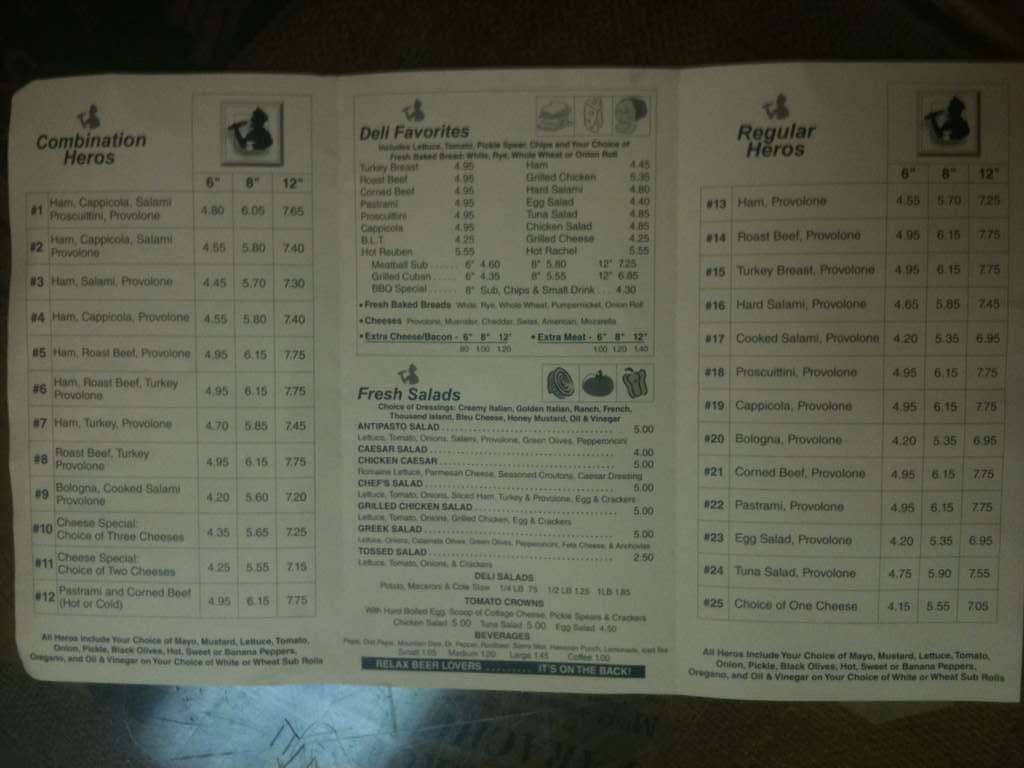 Menu at Hogan's pub & bar, Gainesville, NW 13th St