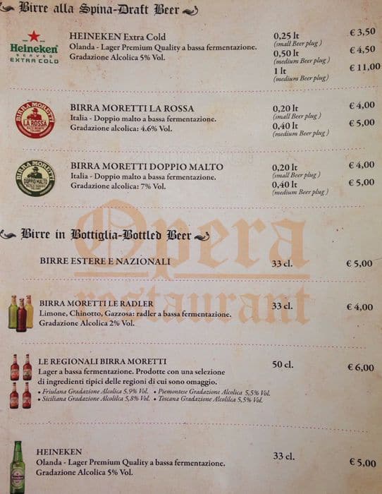 Menu di Vino e Stuzzichino 