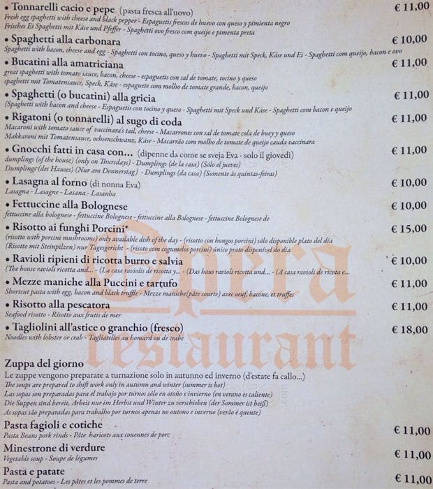 Menu di Vino e Stuzzichino 