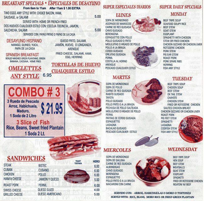 El Gran Canario Restaurant Menu Urbanspoon/Zomato