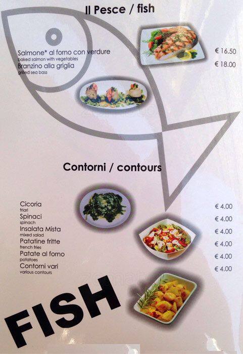 Menu di Caffe' Napoleone 2006 srl 