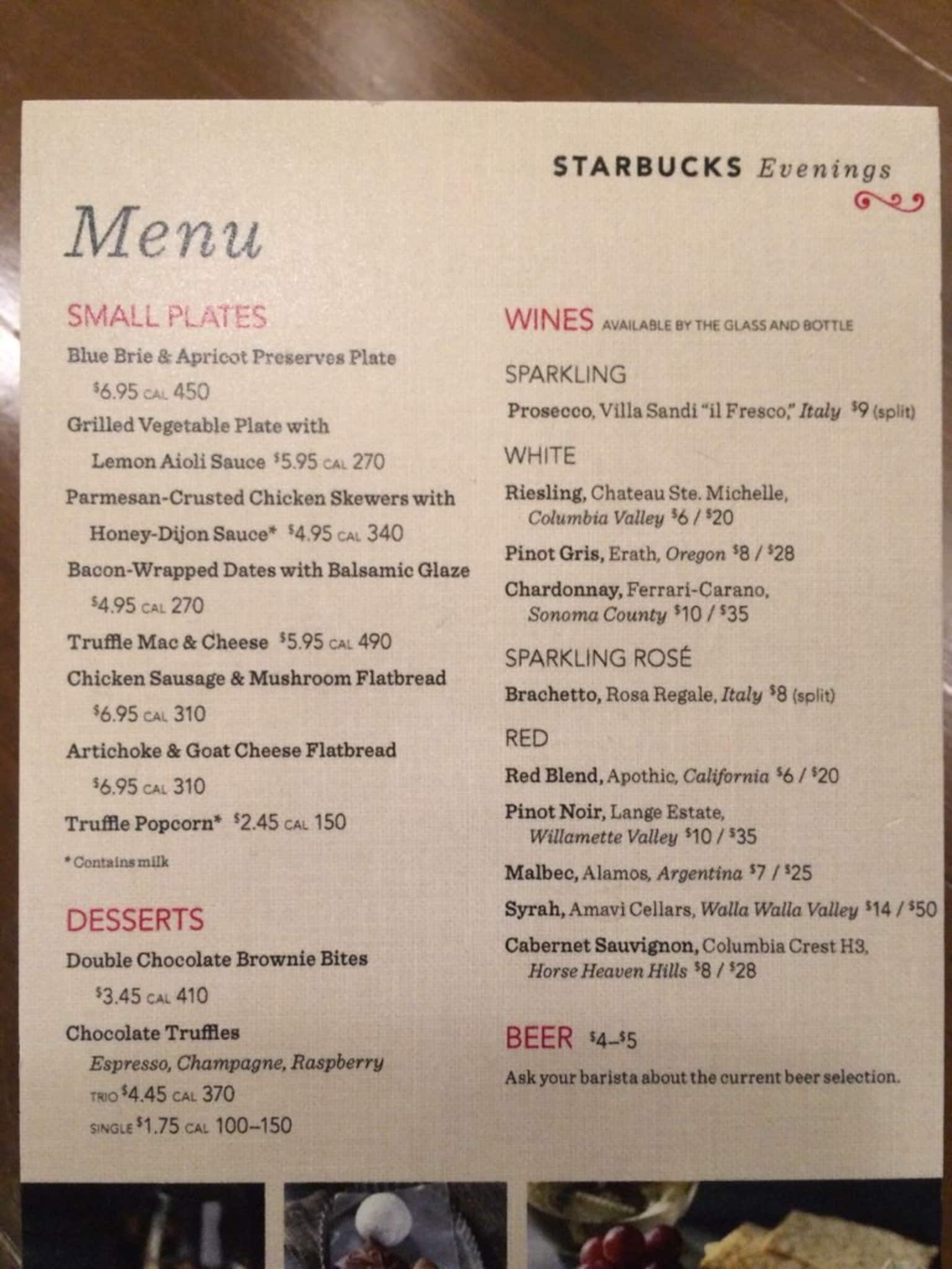 Starbucks Reserve Menu, Menu for Starbucks Reserve, University District