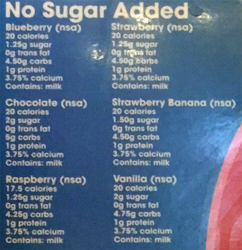 Yumilicious menu