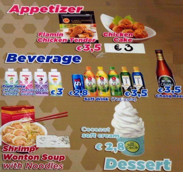 Menu di Cibo per il Futuro 