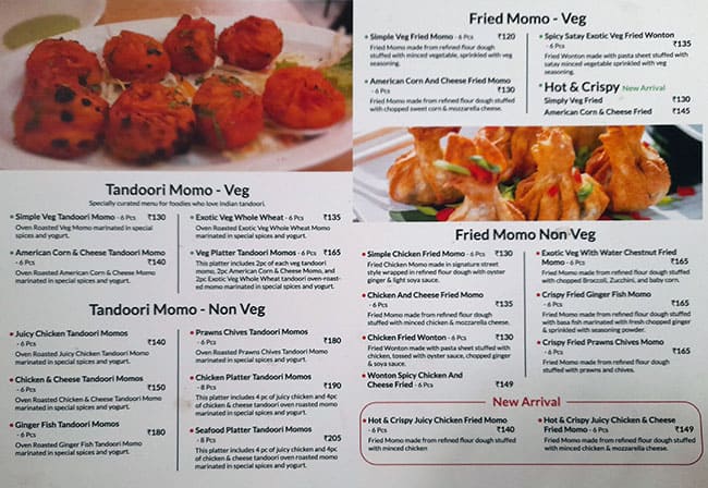 Dimsum (Momo) Express - Borivali menu