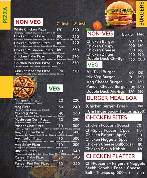 Menu of Oven Hot Food Cafe, Bhiwandi, Thane