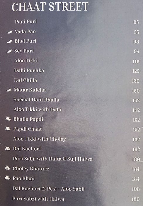 Haldiram's - Moti Nagar menu