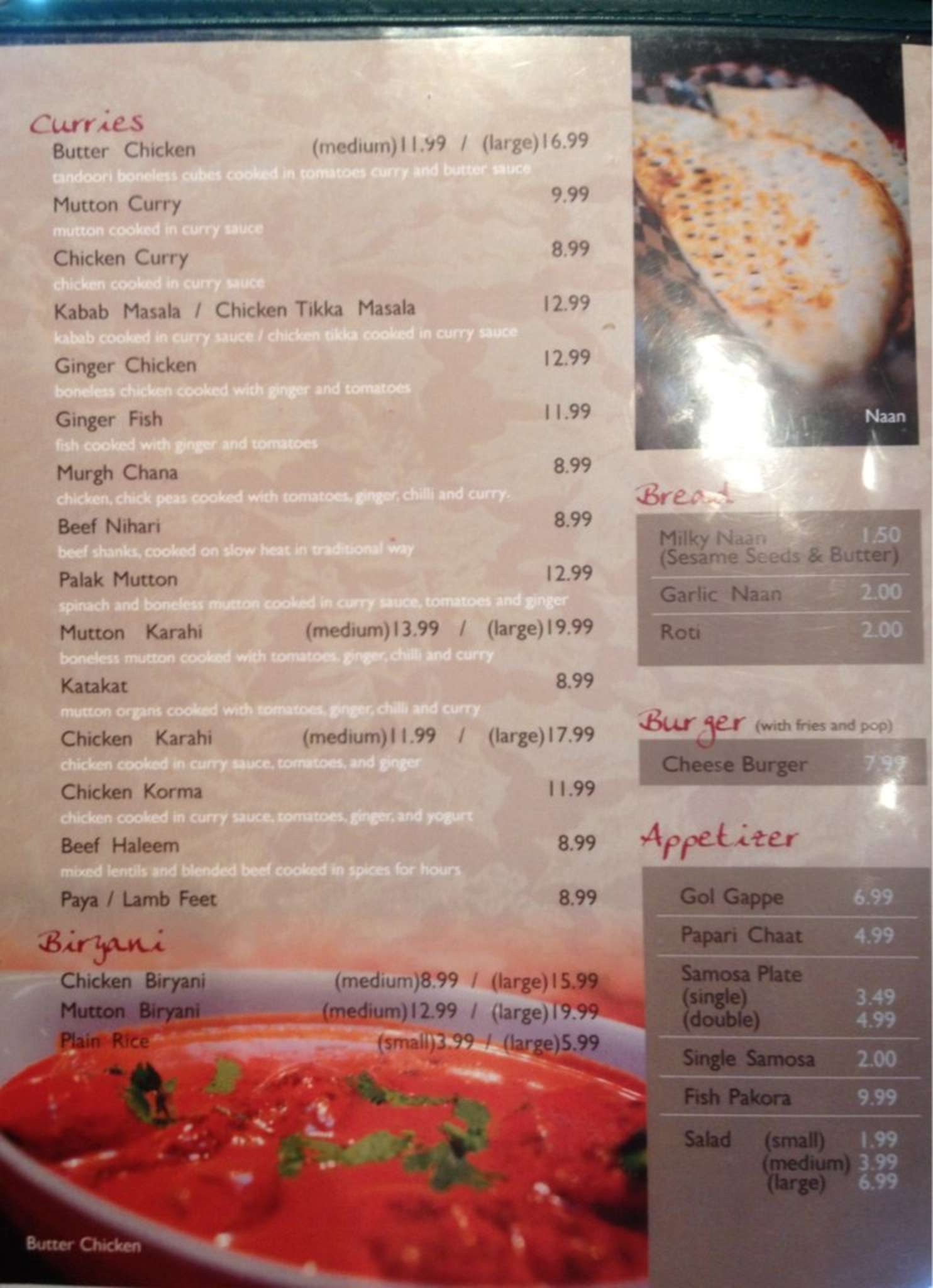 kabab hut chatham menu