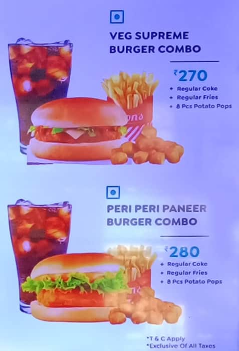 Leon's Burgers & Wings RR Nagar menu
