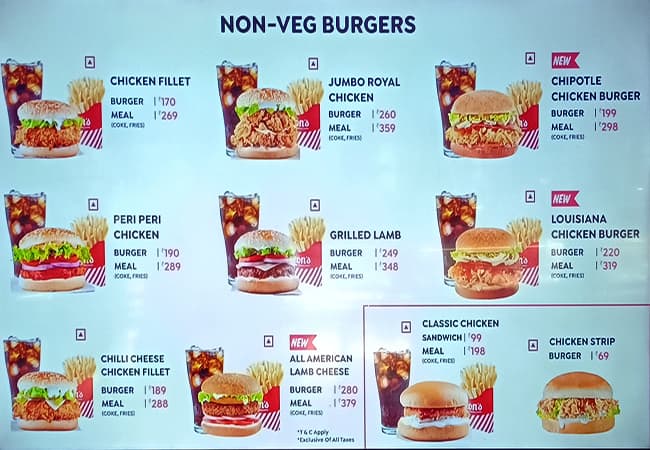 Leon's Burgers & Wings RR Nagar menu