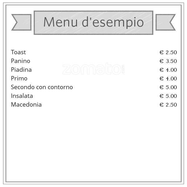 Menu di Cristal Cafè 