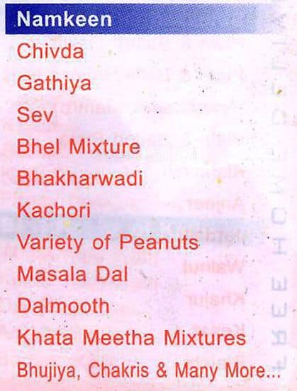 Laxmi Sweets Menu, Menu For Laxmi Sweets, Borivali East, Mumbai - Zomato