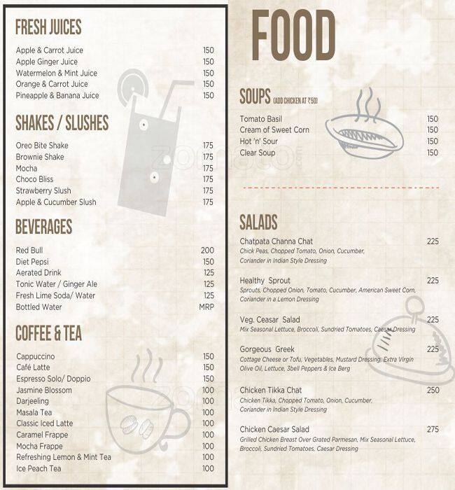 Bottoms Up Menu, Menu for Bottoms Up, Punjabi Bagh, New Delhi Zomato