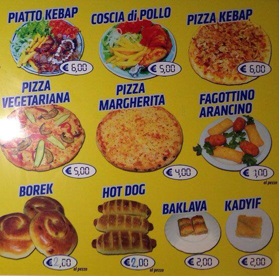 Menu di Fisticioglu 
