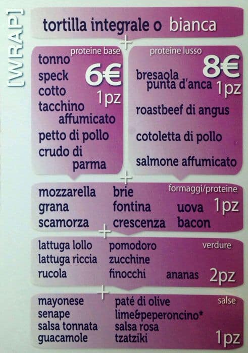 Menu di Reef Cafè 