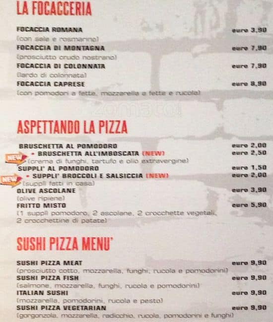 Menu di Brunswick Cafè 