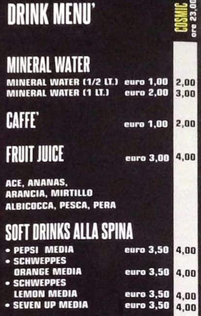 Menu di Brunswick Cafè 