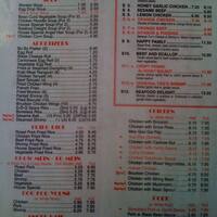 Lucky Garden Restaurant Menu Menu For Lucky Garden Restaurant