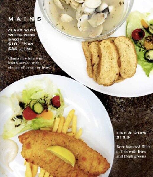 British Hainan メニュー