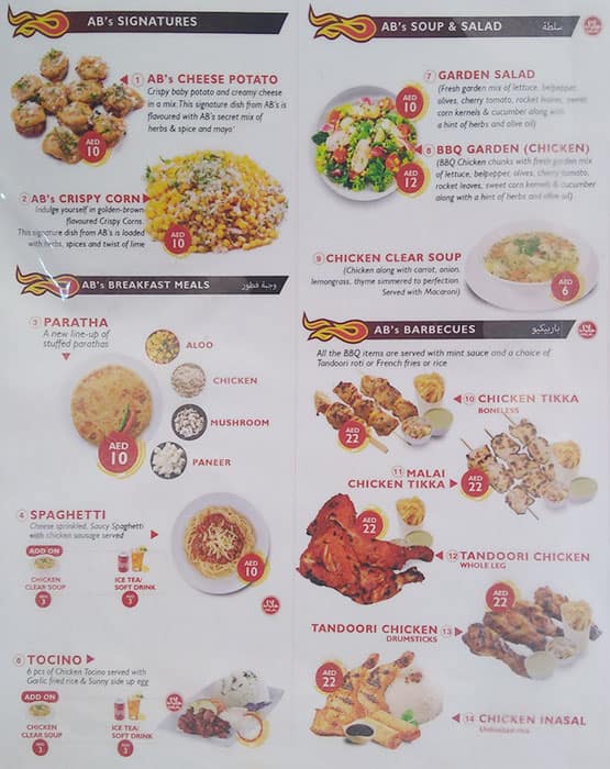 Ab S Absolute Barbecues Express Menu Zomato