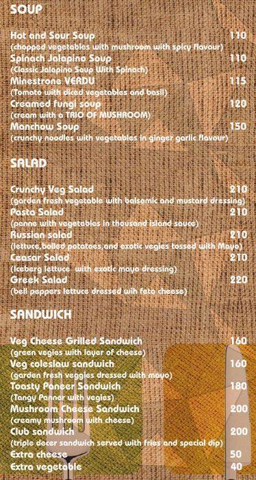 Ground Zero menu