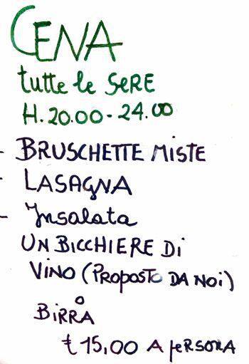 Menu di Monti Doc 