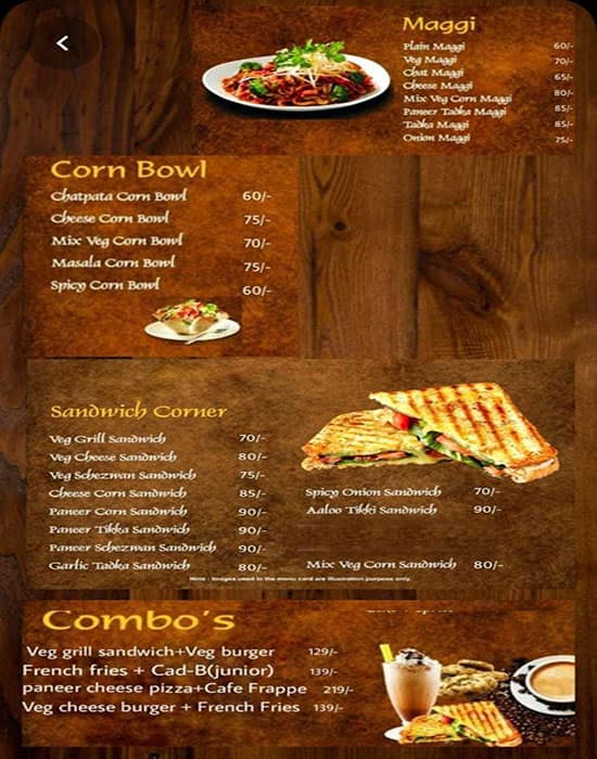 Menu at Dinshaw's Shree Ice Cream Junction, Nagpur