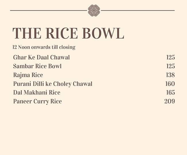 Haldiram's menu