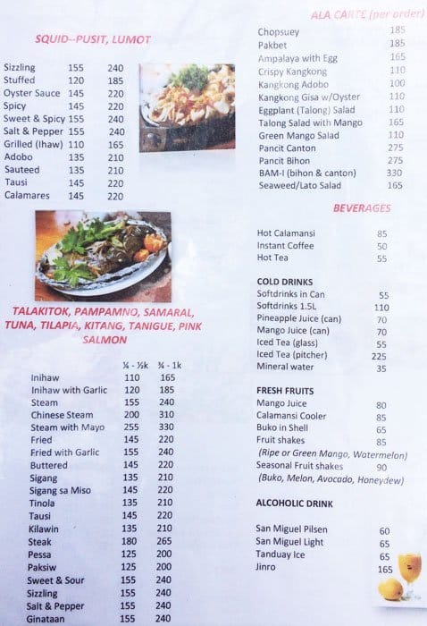 Trinity Menu, Menu for Trinity, Libertad, Pasay City - Zomato Philippines