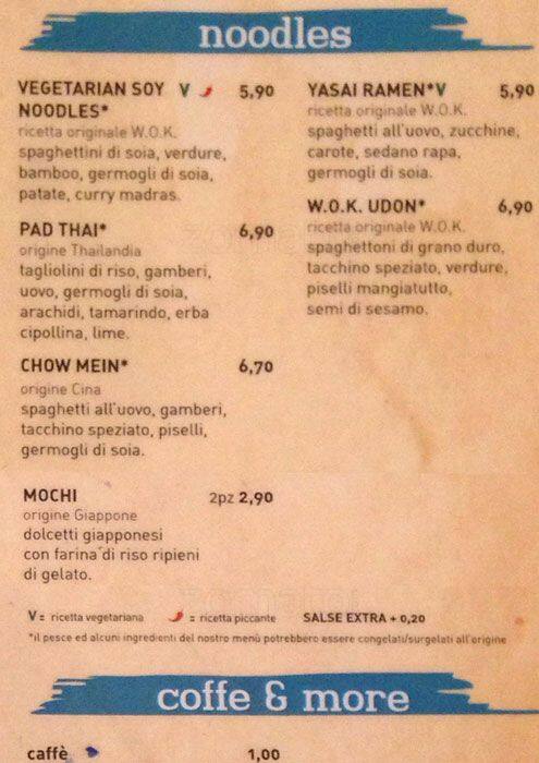 Menu di W.O.K. 