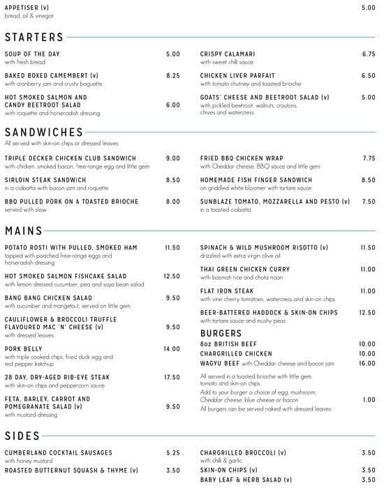 The Last menu