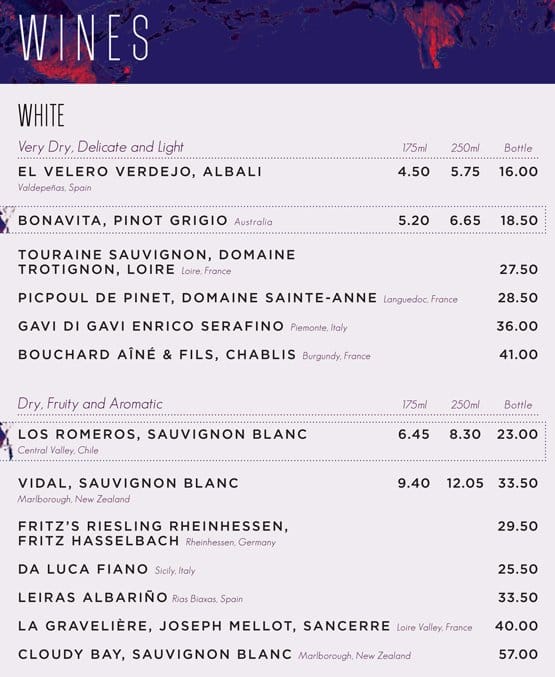 The Last menu