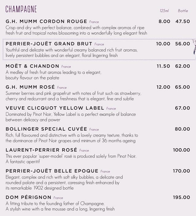 The Last menu