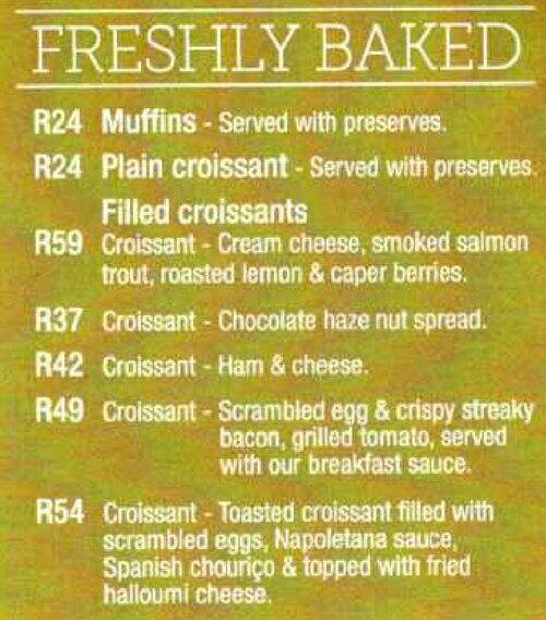 Caphiine Huddle Park Golf Course Halfway House Menu Zomato SA